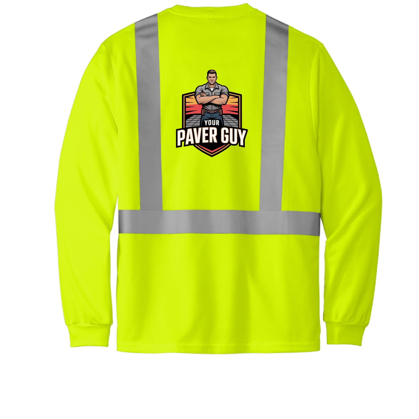 Safety Yellow - CS201 - BACK