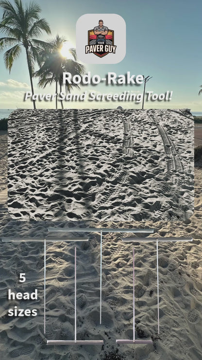 The Rodo-Rake Paver Sand Screeding Tool